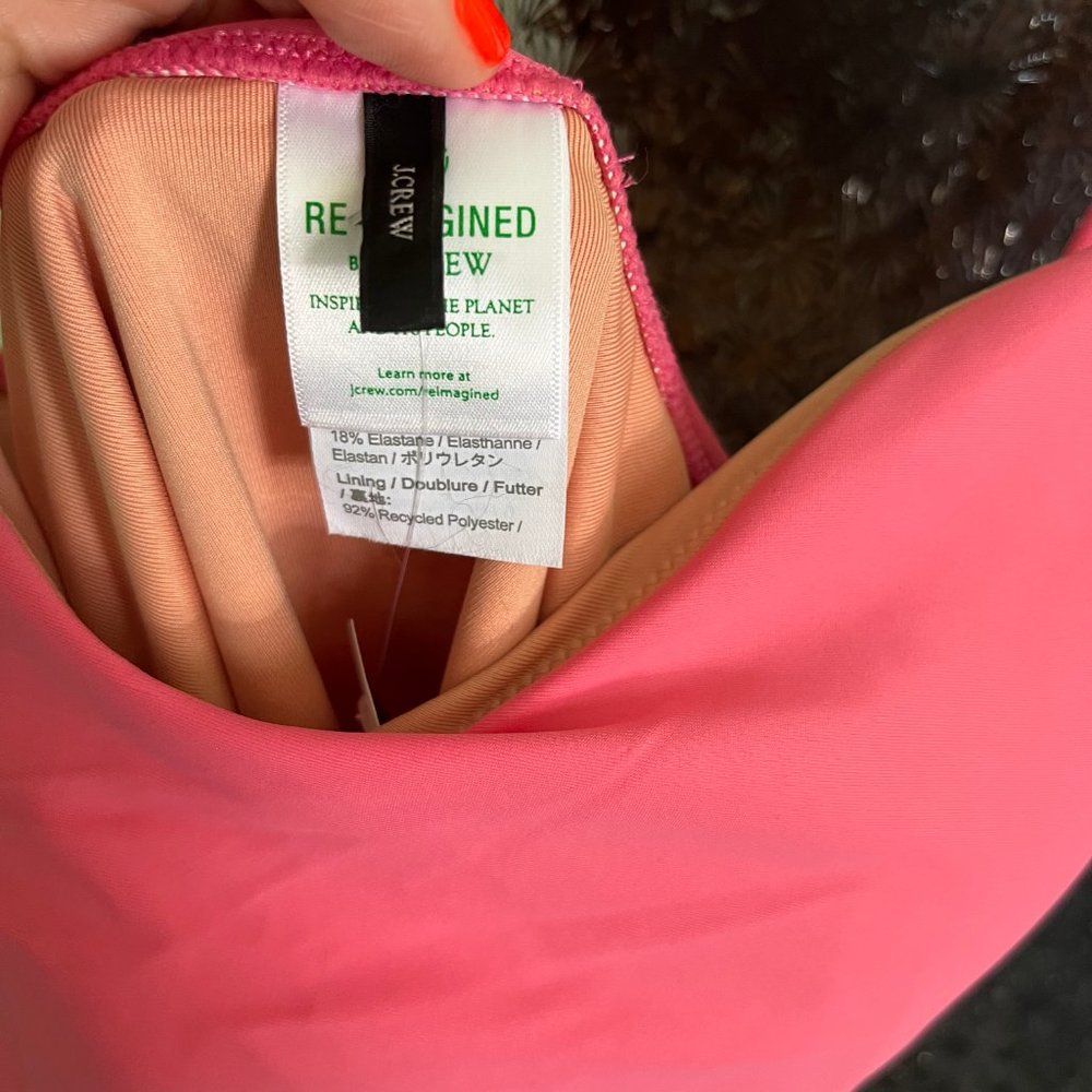 J. Crew Pink One-Piece Swimsuit — NWT! - Picture 15 of 16